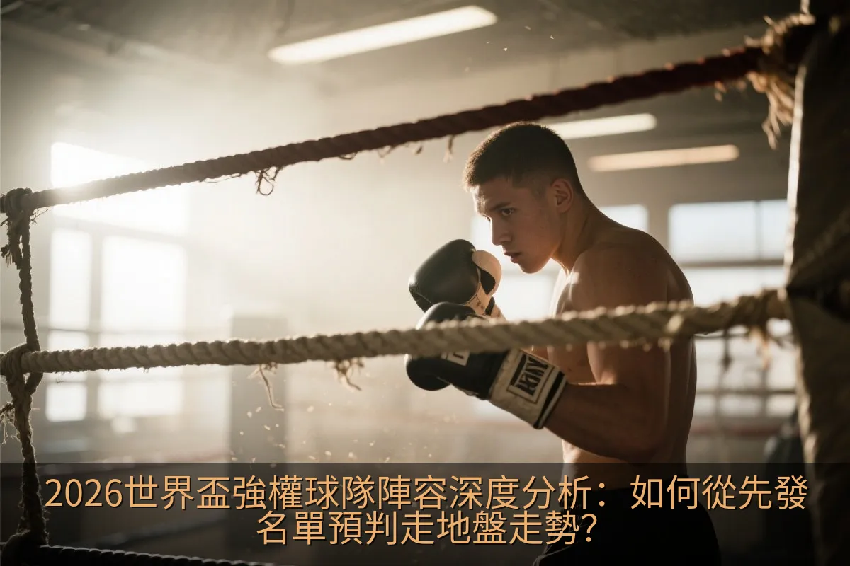 2026世界盃強權球隊陣容深度分析：如何從先發名單預判走地盤走勢？